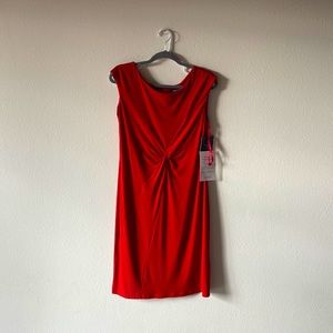 Ellen Tracy. Size 8. Red dress.